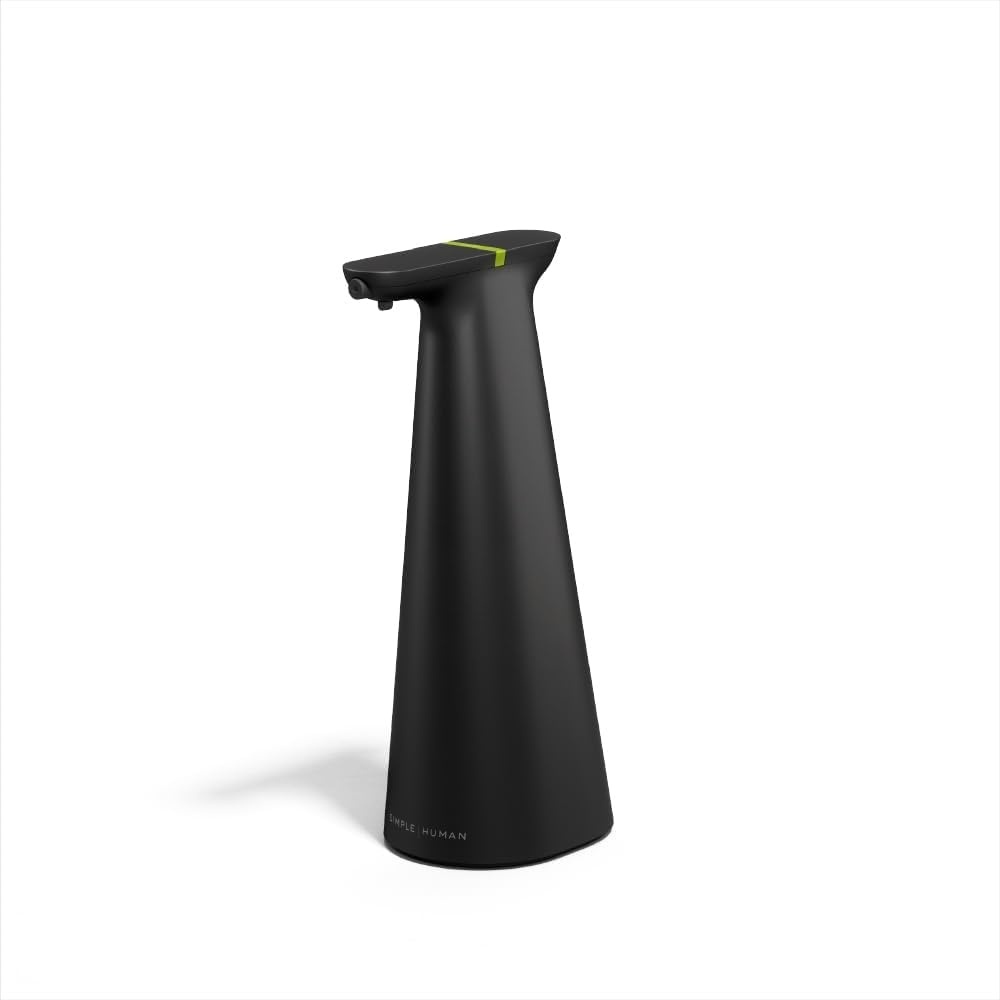 image:imagesimplehuman Sensor Spray Automatic Continuous Spray Bottle Intuitive Touch Superfine Mist WideCoverage Cone amp UltraPrecise Jet Refillable amp Rechargeable for Cleaning Plants amp Hair BlackBlack