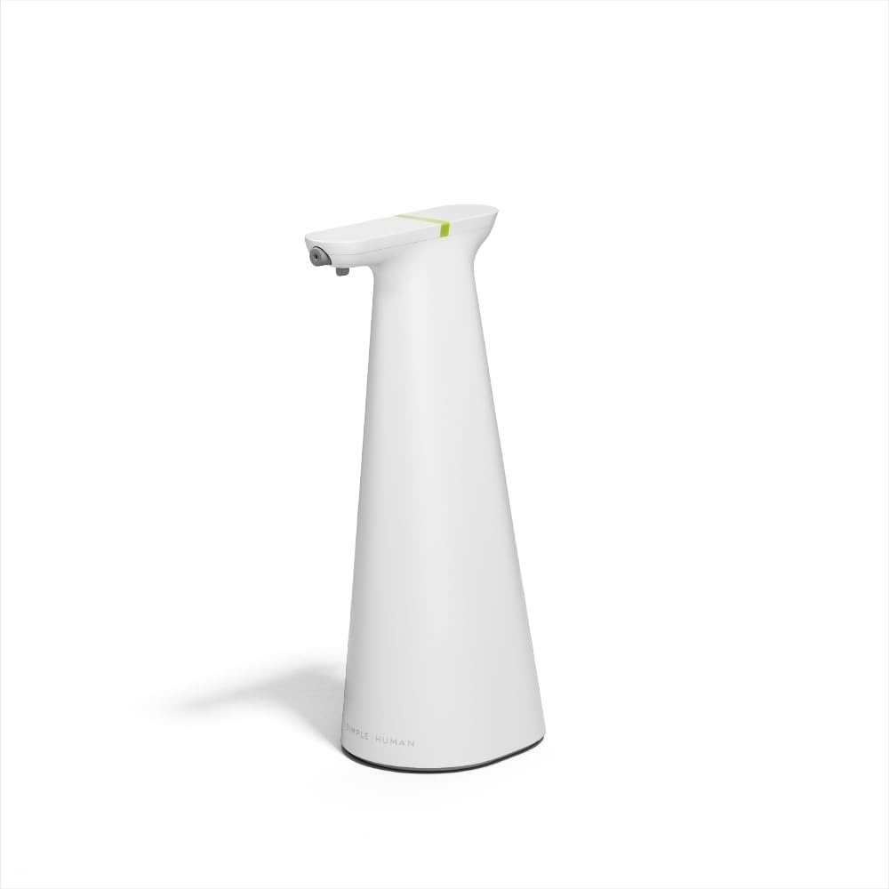 image:imagesimplehuman Sensor Spray Automatic Continuous Spray Bottle Intuitive Touch Superfine Mist WideCoverage Cone amp UltraPrecise Jet Refillable amp Rechargeable for Cleaning Plants amp Hair BlackWhite