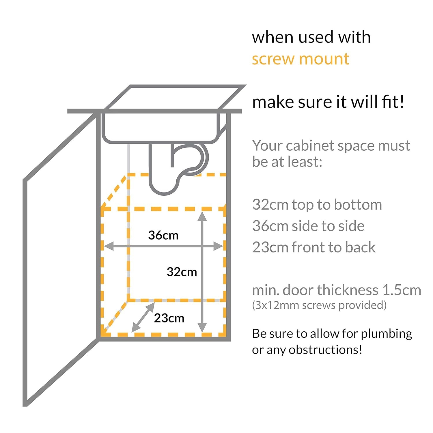 image:imagesimplehuman 35 Liter 93 Gallon Dual Compartment Under Counter Kitchen Cabinet PullOut Recycling Bin and Trash Can Chrome10L InCabinet