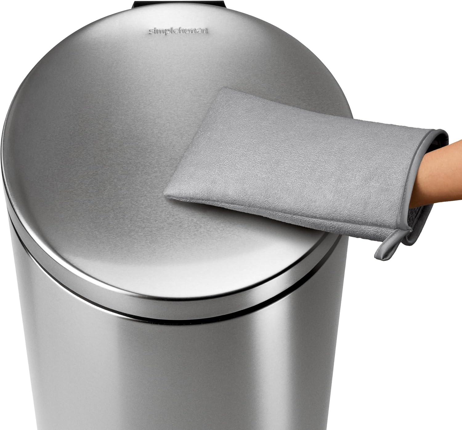 image:imagesimplehuman Microfiber Cleaning Mitt for Stainless Steel 6 x 934