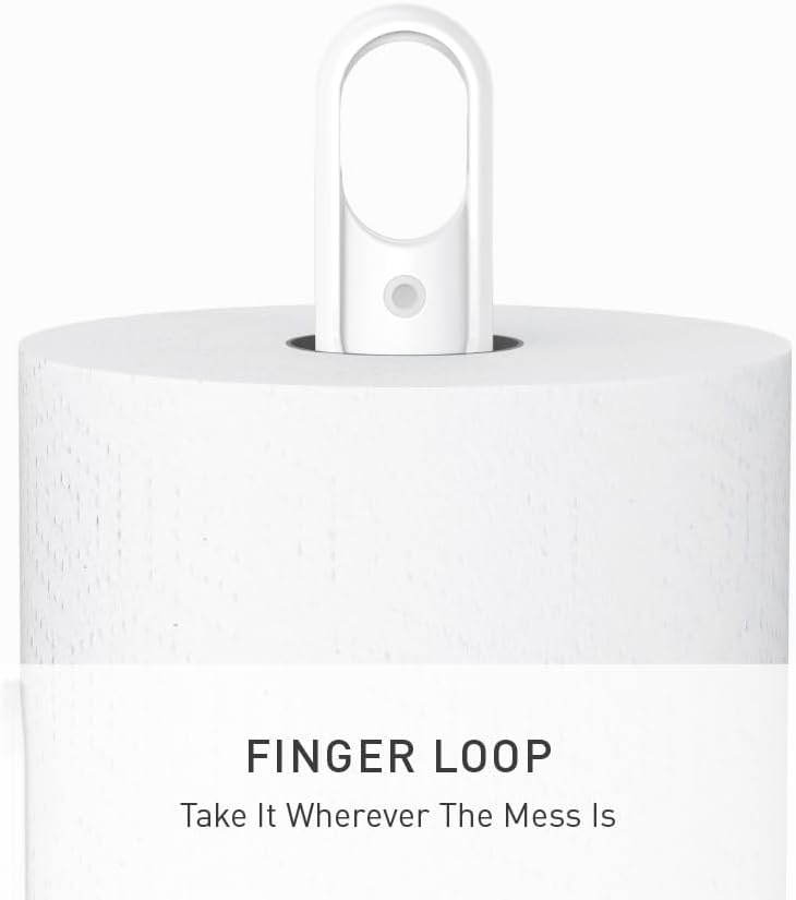 image:imagesimplehuman Paper Towel Holder with Spray AllinOne Countertop Paper Towel and Cleaner Dispenser 6 oz Refillable Pump OneHanded Tear Weighted Base BrassWhite Stainless Steel