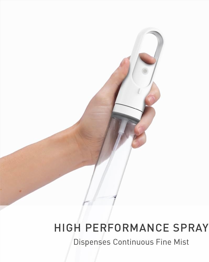 image:imagesimplehuman Paper Towel Holder with Spray AllinOne Countertop Paper Towel and Cleaner Dispenser 6 oz Refillable Pump OneHanded Tear Weighted Base BrassWhite Stainless Steel