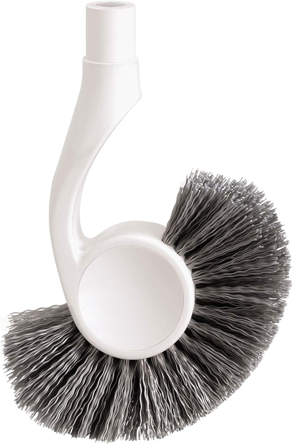 image:imagesimplehuman Toilet Brush with Caddy Stainless Steel WhiteWhite