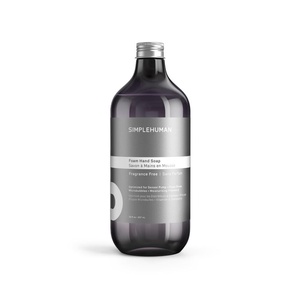 simplehuman Spring Water Liquid Hand Soap Refill Bottle, 30 fl. oz., Gentle & Refreshing Fresh Floral Aroma, Moisturizing Vitamin E, Sulfate & Paraben Free, Optimized for simplehuman Sensor Pump(Fragrance Free)